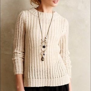 Anthropologie Knit Mockneck Sweater